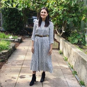 Zara “the dress” polka dot dress